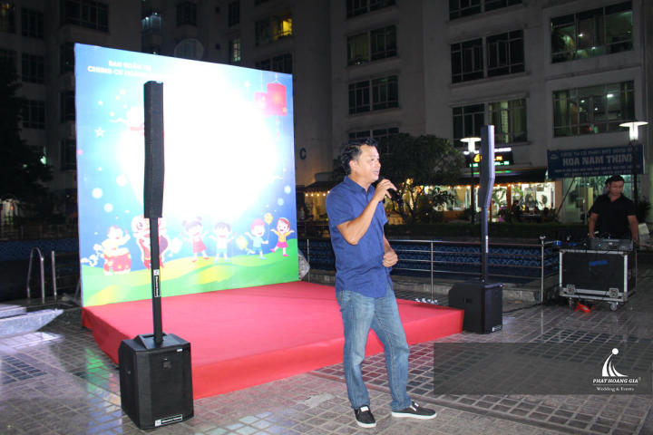 sân khấu đêm trung thu