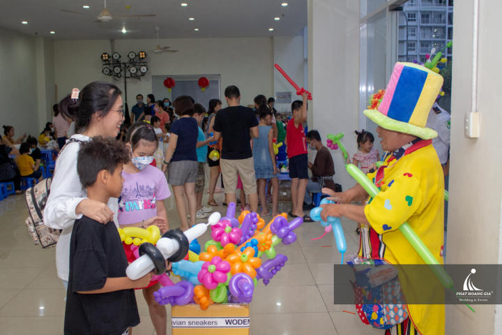 đêm trung thu chung cư Harmona