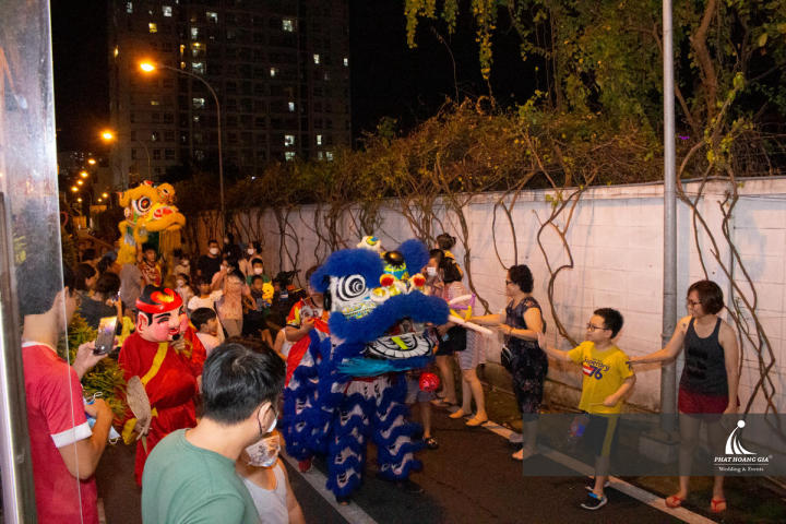 đêm trung thu chung cư Harmona