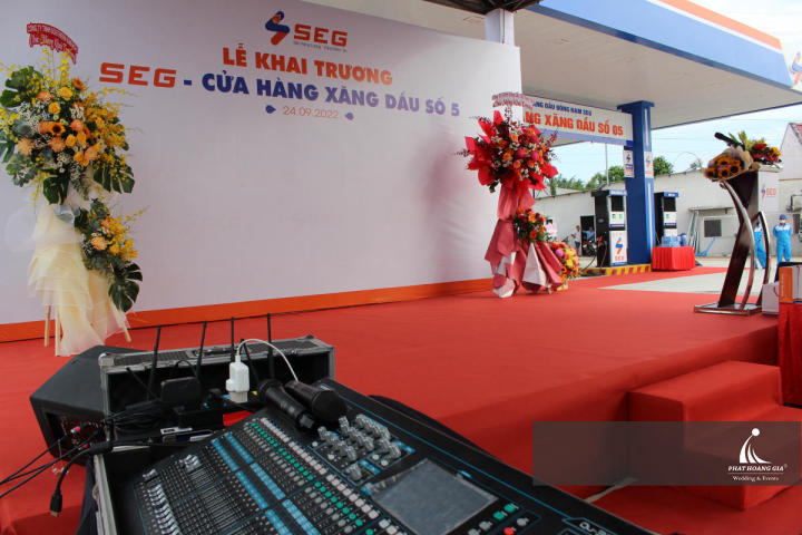Khai trương cây xăng số 05