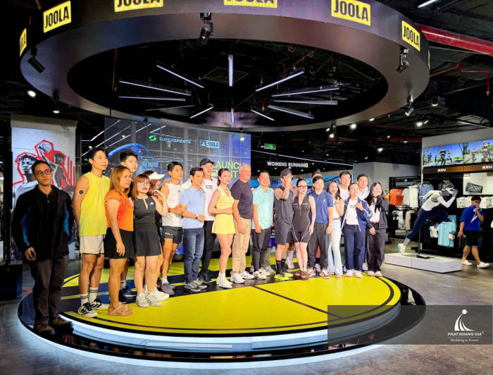 sự kiện ra mắt sản phẩm vợt Pickleball