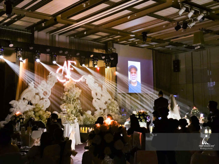 cho thuê âm thanh ánh sáng tiệc cưới