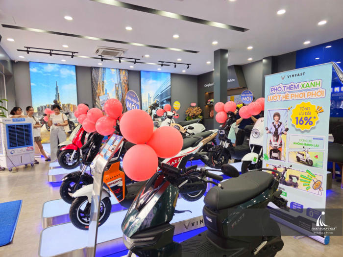 khai trương VinFast Hùng Sơn EV Zone