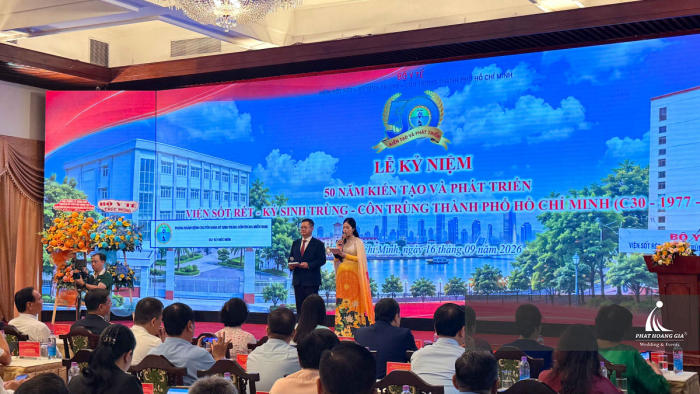 kỷ niệm 50 năm kiến tạo và phát triển Viện Sốt rét – Ký sinh trùng – Côn trùng TP.HCM