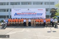 TẬP HUẤN KỸ NĂNG LÁI XE MÔ TÔ PHÂN KHỐI LỚN CHO CSGT – HEAD HONDA SƠN MINH