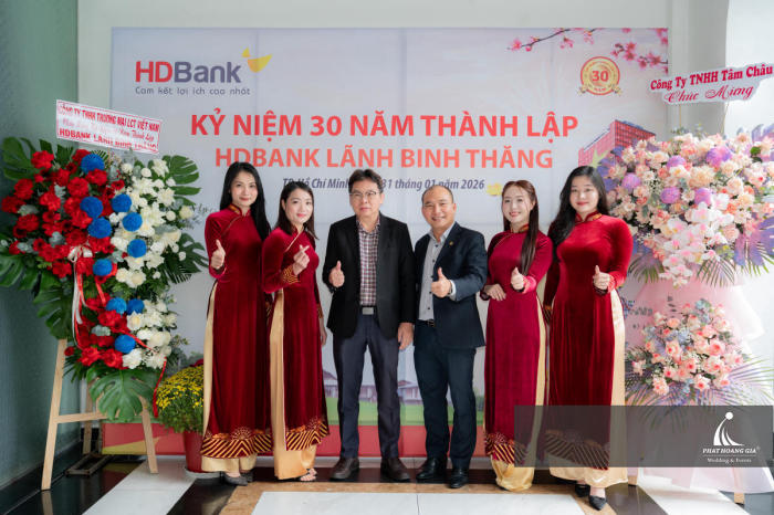 LỄ KỶ NIỆM 30 NĂM THÀNH – HDBANK LÃNH BINH THĂNG
