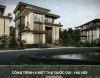 Công trình 4 Biệt Thự Quốc Oai- Hà Nội