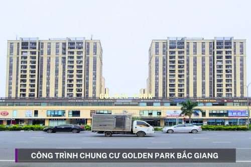 Công trình chung cư GOLDEN PARK Bắc Giang