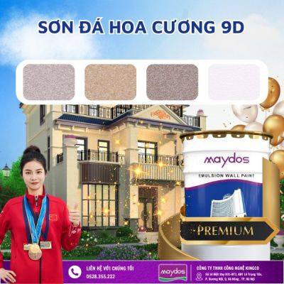 Sơn Đá Hoa Cương 9D | Sản Phẩm Sơn Giả Đá Hoa Cương Cao Cấp