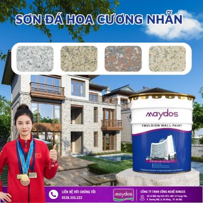 Sơn Đá Hoa Cương Nhẵn - Mịn