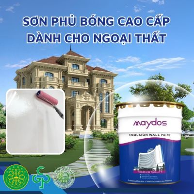 Sơn Phủ Bóng Cao Cấp Chuyên Dành Cho Ngoại Thất