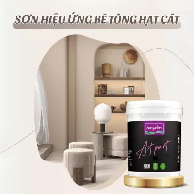 Sơn Hiệu Ứng Bê Tông Hạt Cát