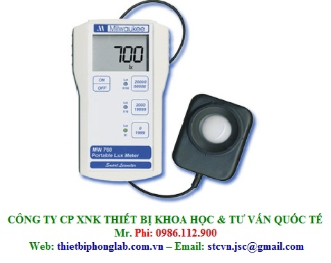 MÁY ĐO ÁNH SÁNG ĐIỆN TỬ HIỆN SỐ Model MW700 – Hãng sản xuất: MILWAUKEE – Rumani