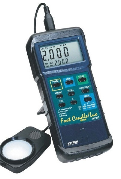 Máy đo cường độ ánh sáng Extech 407026-NIST