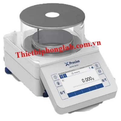 Cân 03 số lẻ màn hình cảm ứng,  620g Model: PT 620M Hãng sản xuấ: Precisa – Thụy Sỹ