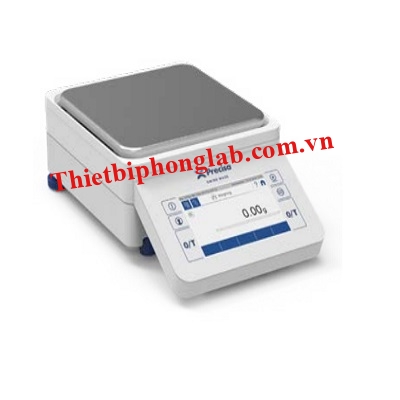 Cân 02 số lẻ màn hình cảm ứng, 2200g Model: PT 2200C Hãng sản xuấ: Precisa – Thụy Sỹ