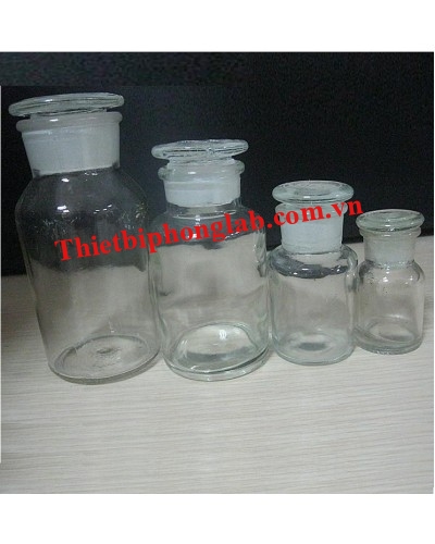 Chai trắng miệng rộng 250ml