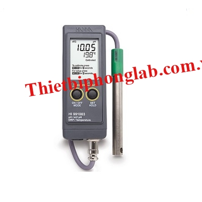 Máy đo pH/ORP/nhiệt độ cầm tay HANNA HI991002
