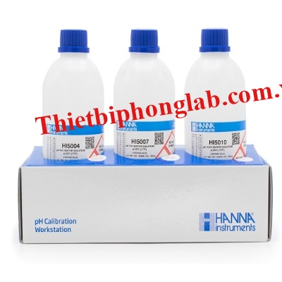 Dung Dịch Chuẩn pH 4.01,7.01,10.01 (3x500mL) HI54710