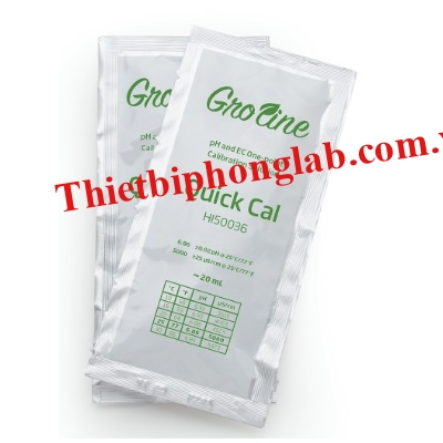 Dung Dịch Hiệu Chuẩn Nhanh Chung Cho pH/TDS/EC Dạng Gói 20mL  HI50036P