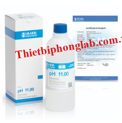 Dung Dịch Hiệu Chuẩn pH 11.00, 500 mL HI5011