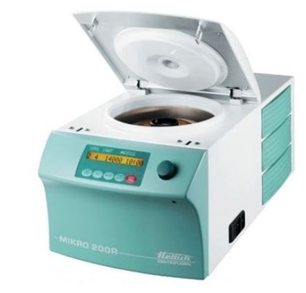 Hướng dẫn sử dụng máy ly tâm lạnh MIKRO 200