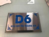 Thi công biển số nhà đẳng cấp và sang trọng