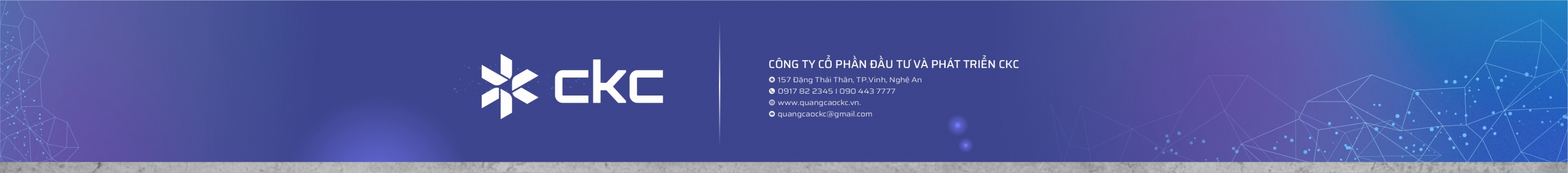 CÔNG TY CỔ PHẦN ĐẦU TƯ VÀ PHÁT TRIỂN CKC