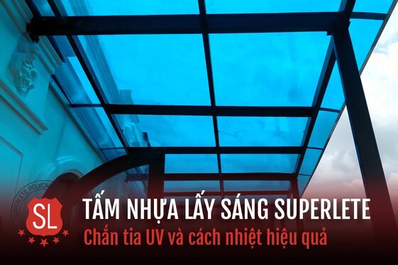 Tấm nhựa lấy sáng công nghệ mới - Chắn tia UV và cách nhiệt hiệu quả