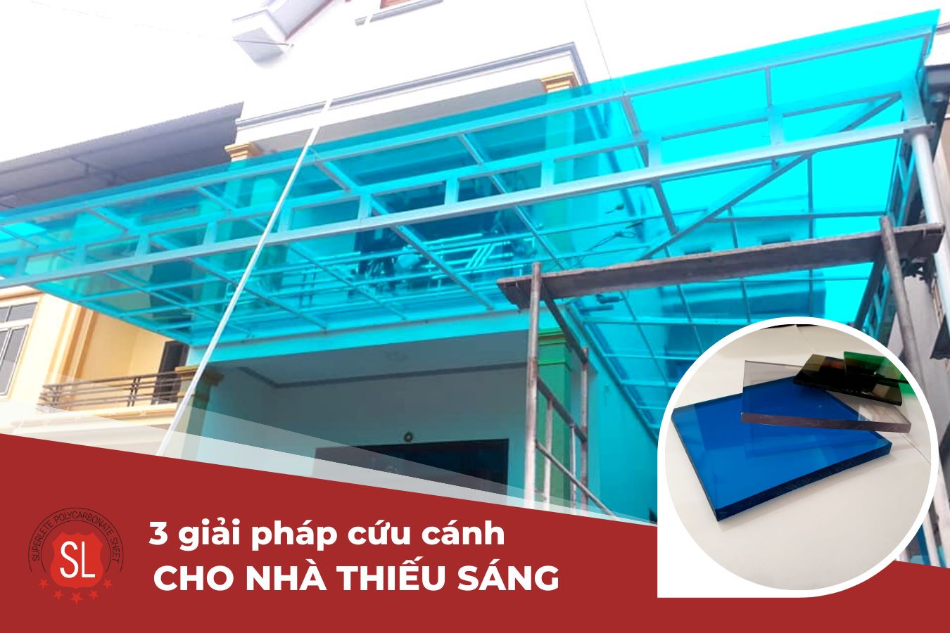GIẢI PHÁP CHO NHÀ Ở THIẾU SÁNG