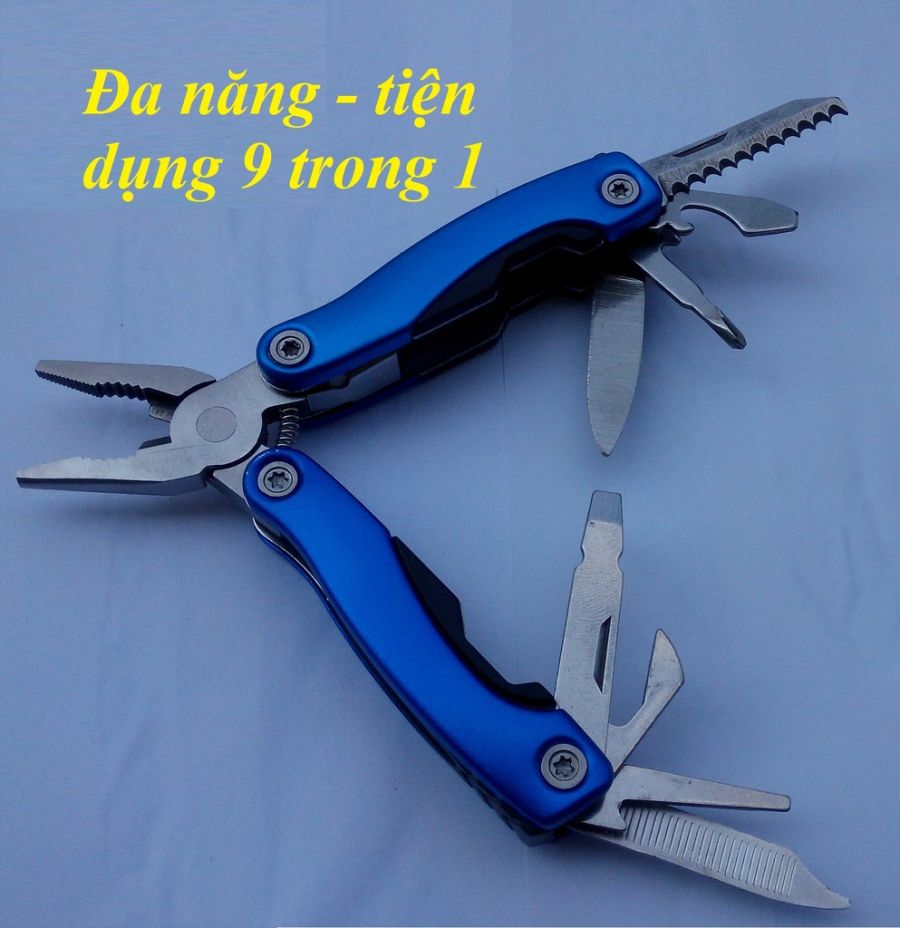 Kiềm đa năng 9 trong 1 nhỏ xanh tiện dụng