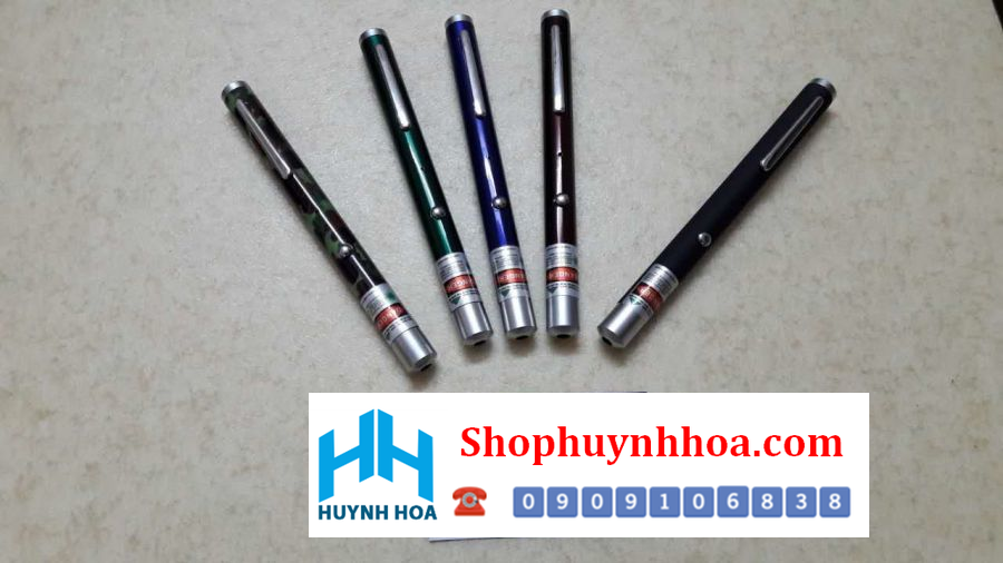 Bút Laser Sạc USB Tia Xanh