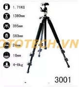 Chân máy ảnh Victory 3001