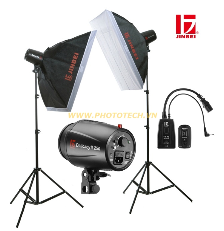 BỘ ĐÈN JINBEI KIT D250 II