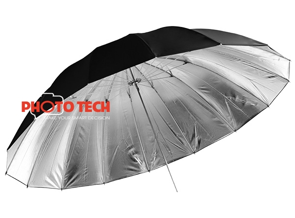 UMBRELLA BLACK SILVER 150 JINBEI