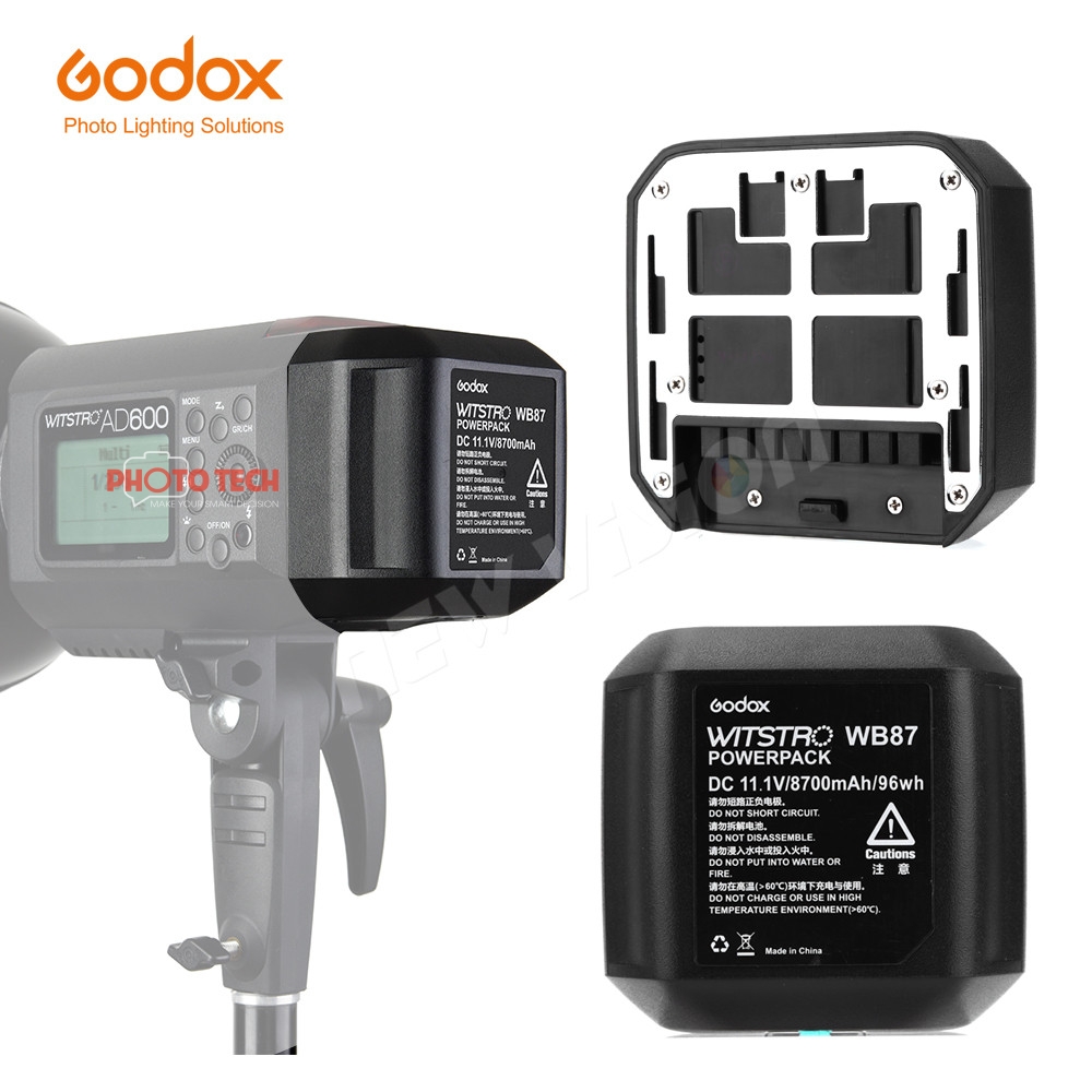 Pin Godox WB-87 cho AD600