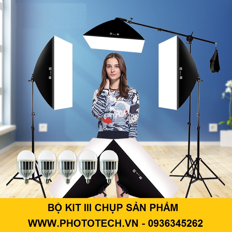 BỘ CHỤP SẢN PHẨM LED KIT-III