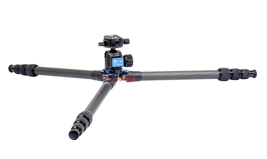 SIRUI AM-254 Carbon Fiber Medium Tripod with A-10R Ball Head (Black)