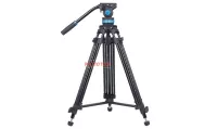 Sirui SH15 Aluminum Video Tripod with Fluid Head