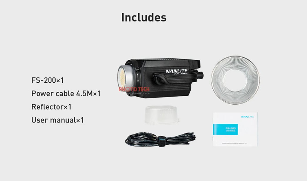 Đèn LED NANLITE FS-200 - Chính Hãng