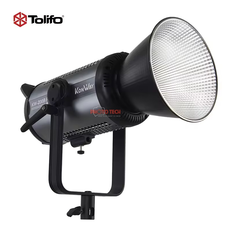 #phototech #den-led-tolifo-KW-200b-200w-bi-color-2700k-6500k (2)