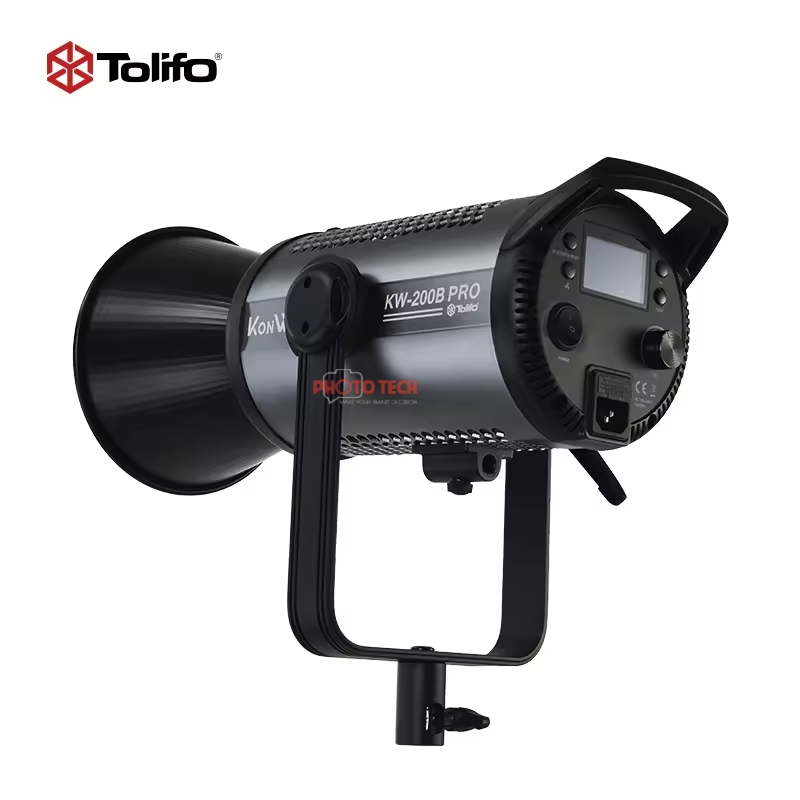 #phototech #den-led-tolifo-KW-200b-200w-bi-color-2700k-6500k (3)