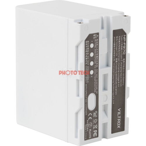 Viltrox Np-f970 camera battery