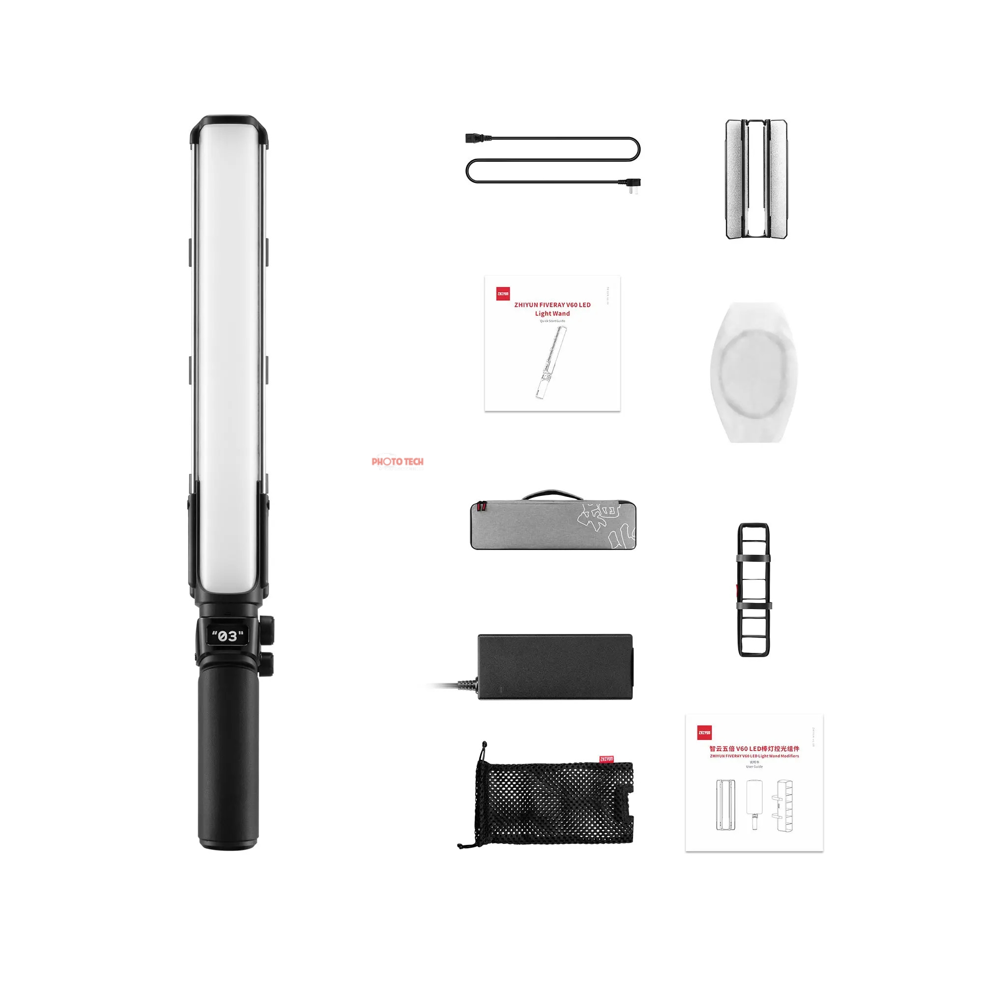 Zhiyun Tech - FIVERAY V60 (Combo) - New