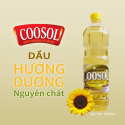 Dầu hướng dương Coosol chai 1 lít