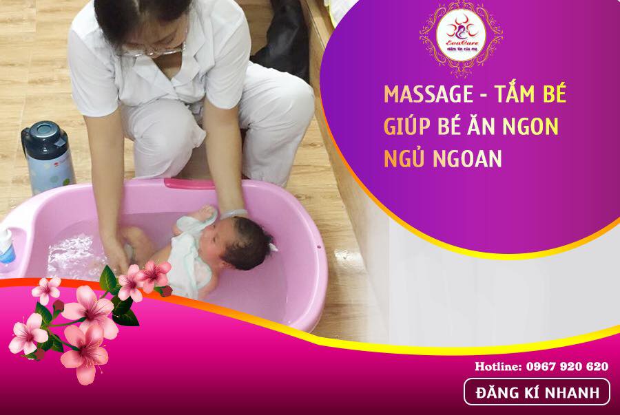 Dịch vụ tắm trẻ sơ sinh tại nhà