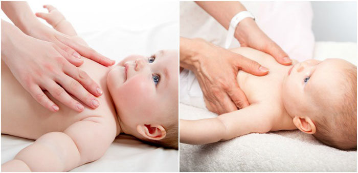 Massage cho bé sơ sinh