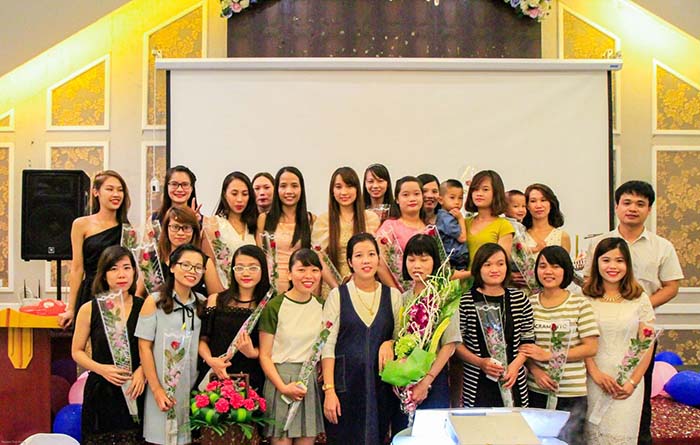 Kỉ niệm sinh nhật spa Evacare