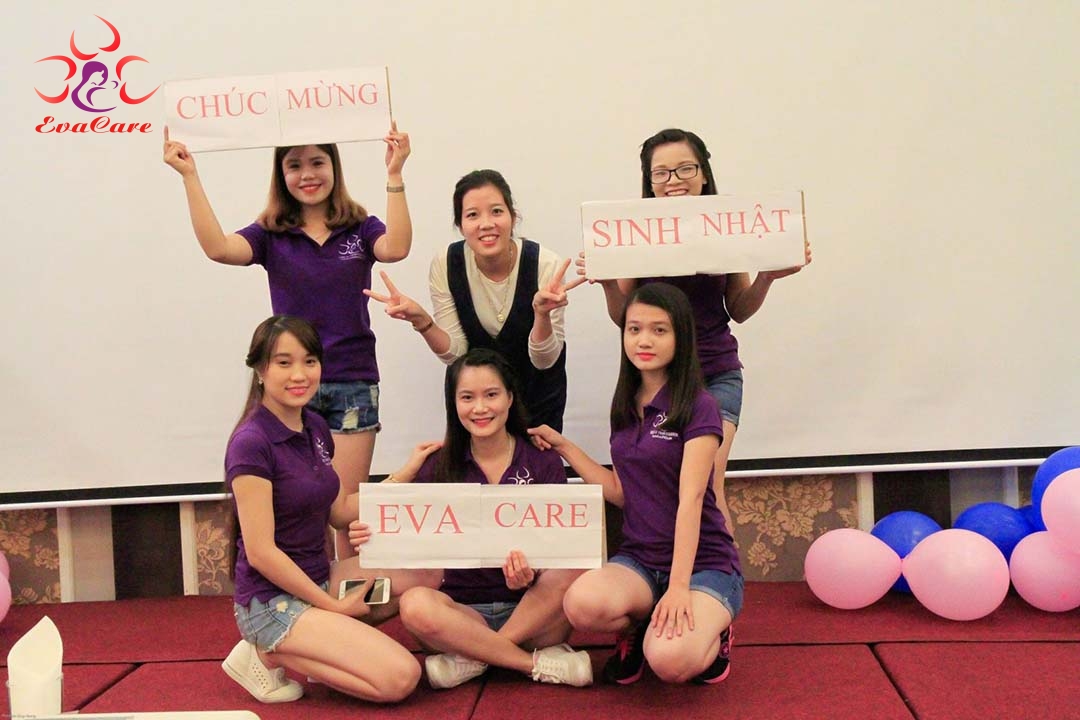 TƯNG BỪNG TỔ CHỨC KỈ NIỆM 6 NĂM NGÀY THÀNH LẬP MẸ BÉ EVACARE