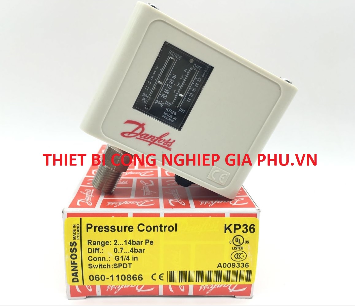 CÔNG TẮC ÁP LỰC DANFOSS KP-36